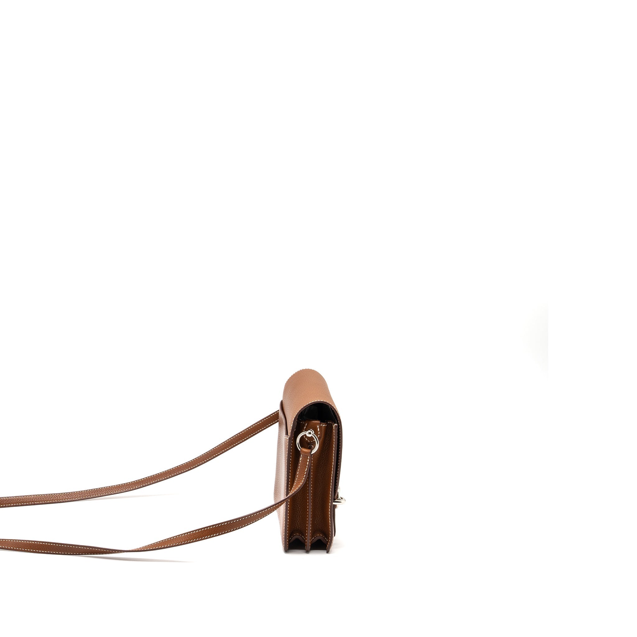HERMES MINI ROULIS BARENIA FAUBOURG FAUVE SHW