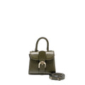 DELVAUX MINI BRILLIANT BAG CALFSKIN OLIVE LGHW
