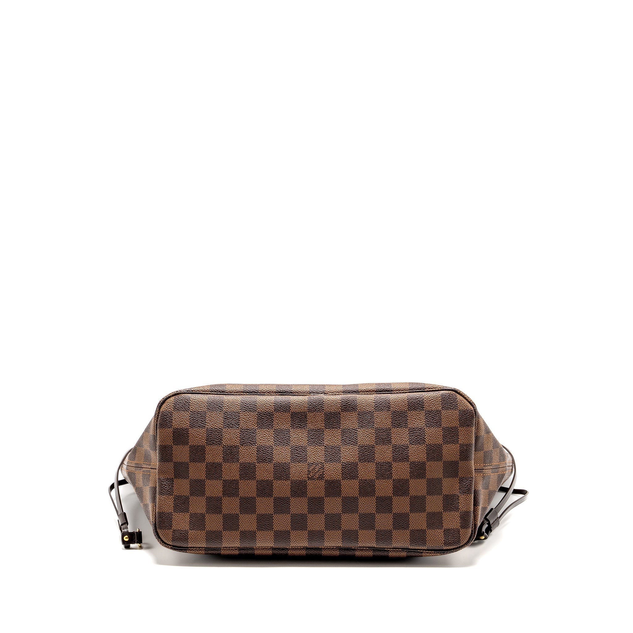 LOUIS VUITTON NEVERFULL MM DAMIER EBENE CANVAS GHW