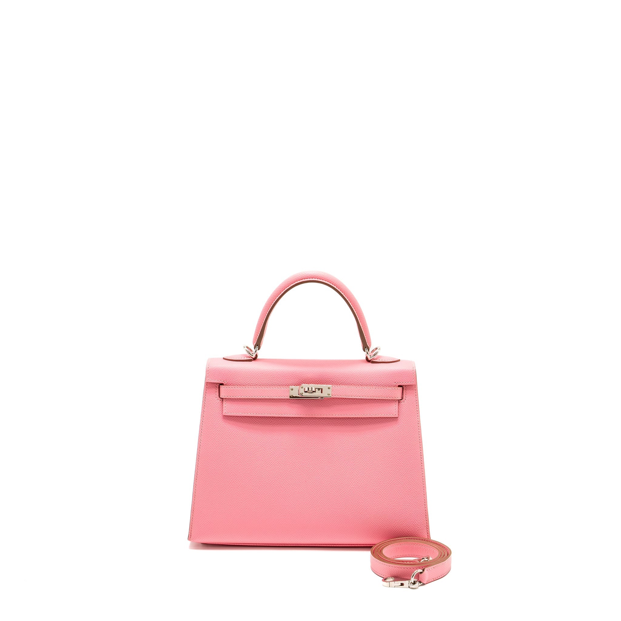 HERMES KELLY 25 EPSOM 1Q ROSE CONFETTI SHW