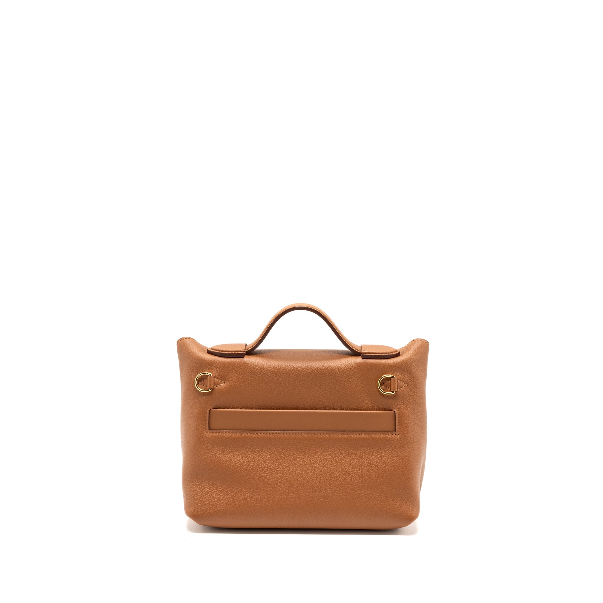 HERMES MINI 24/24 2424-21 BAG EVERCOLOR / SWIFT GOLD GHW