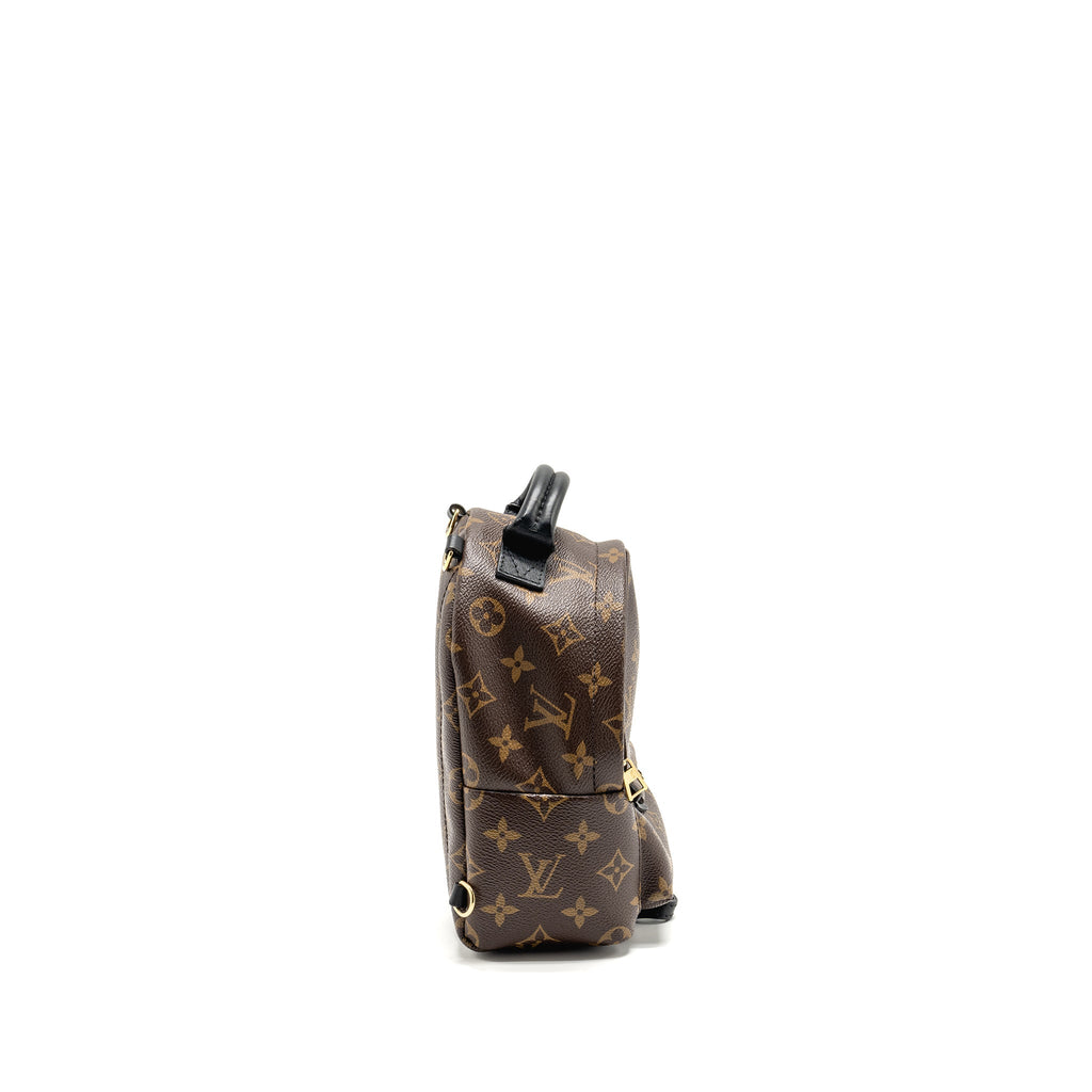 LOUIS VUITTON MINI PALM SPRING BACKPACK MONOGRAM CANVAS GHW
