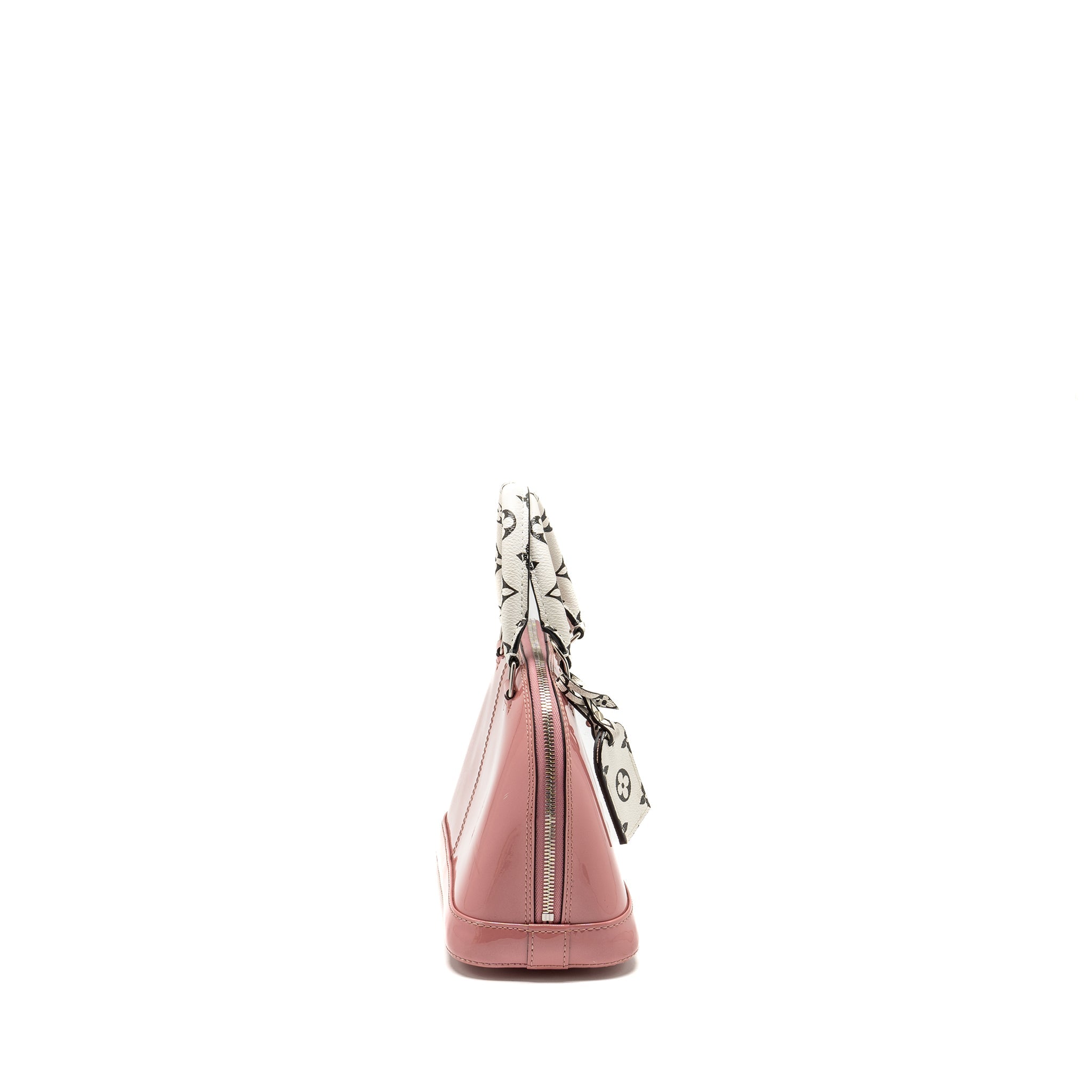 LOUIS VUITTON ALMA BB VERNIS PATENT ROSE BLUSH SHW