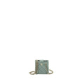 CHANEL MINI QUILTED CHAIN BAG LAMBSKIN LIGHT BLUE LGHW