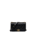 CHANEL MEDIUM BOY BAG CALFSKIN BLACK MULTICOLOUR HARDWARE