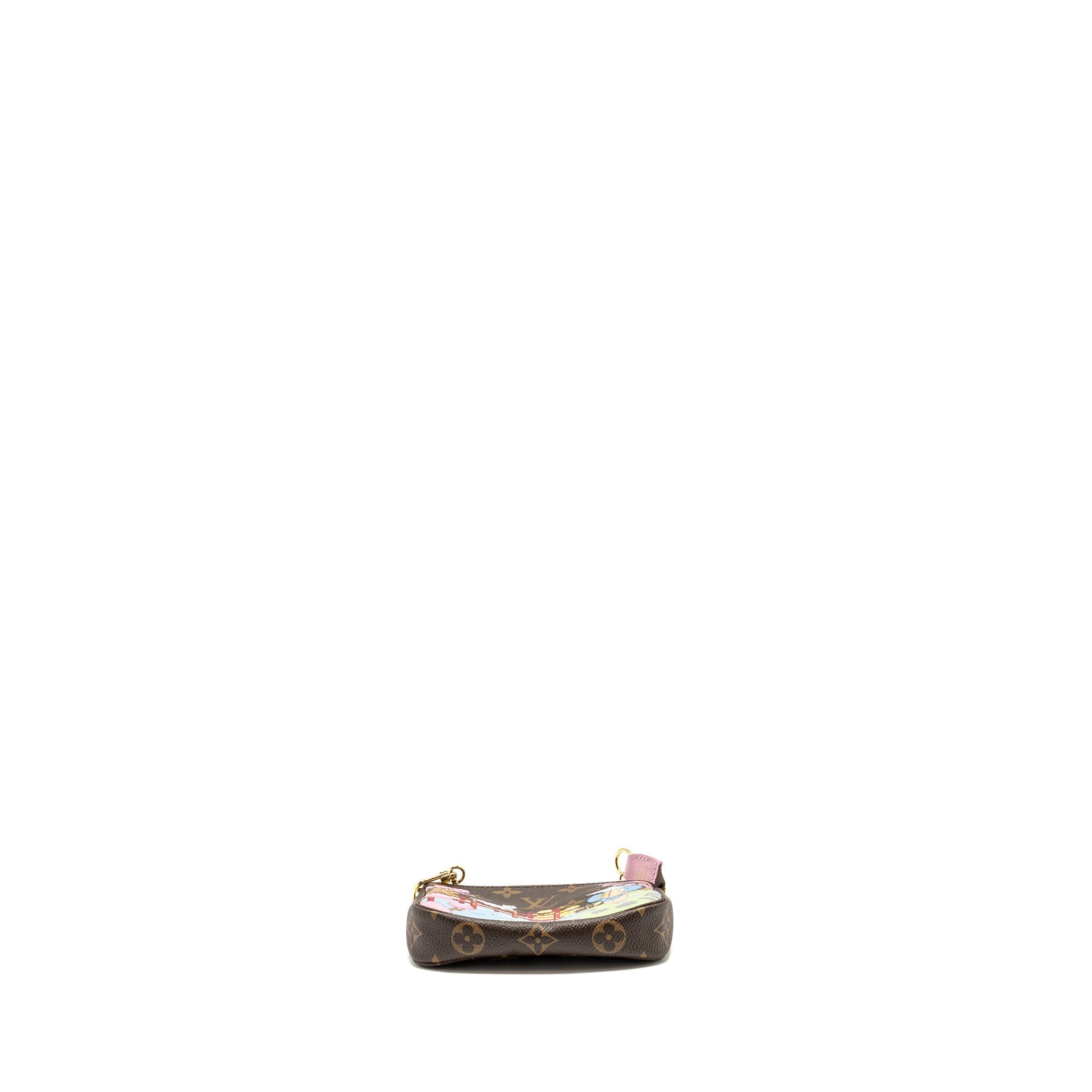 LOUIS VUITTON MINI POCHETTE ACCESSORIES 2021 CHRISTMAS LIMITED EDITION JAPANESE GARDEN SAKURA GHW