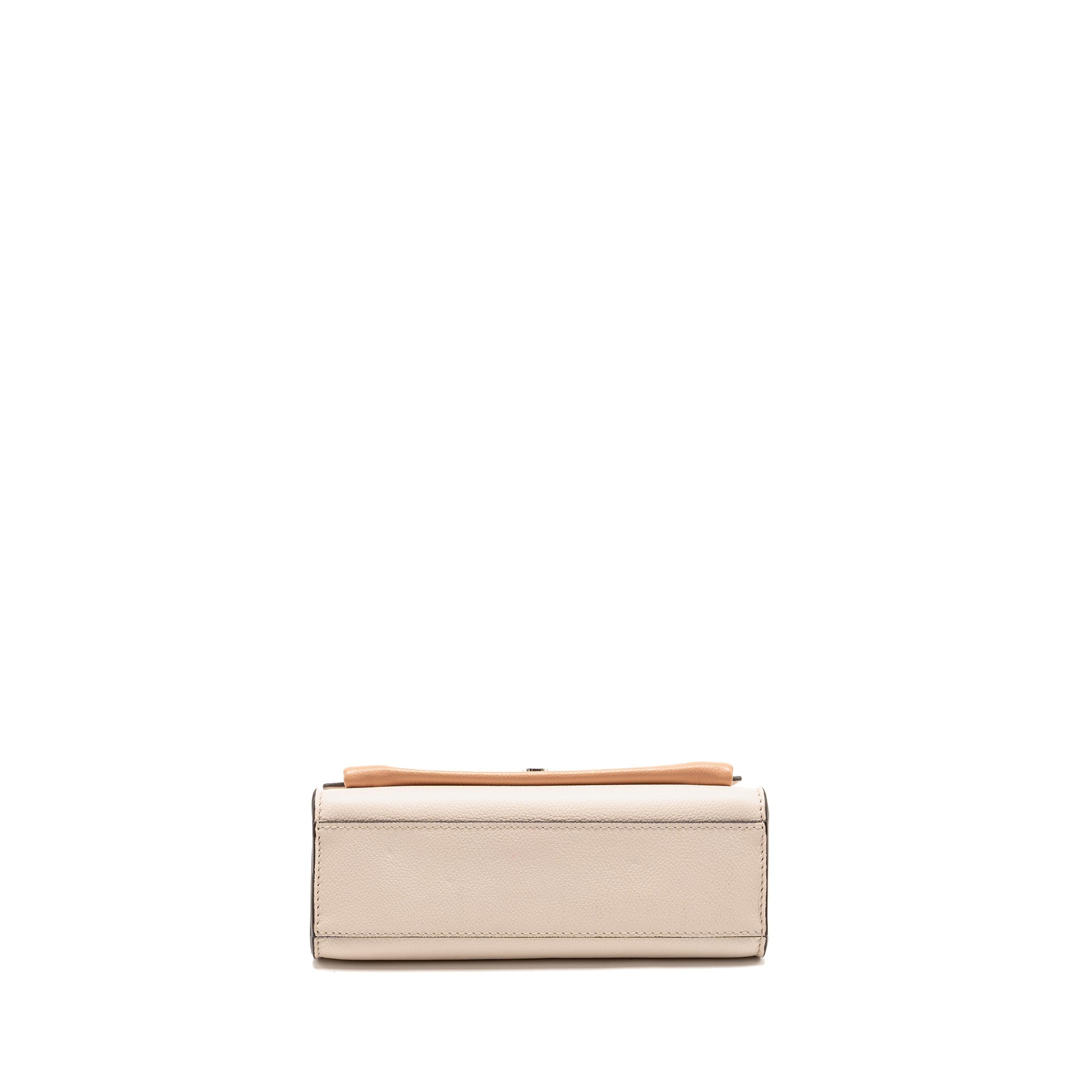 LOUIS VUITTON MYLOCKME BB CALFSKIN BURGUNDY/WHITE/PINK SHW