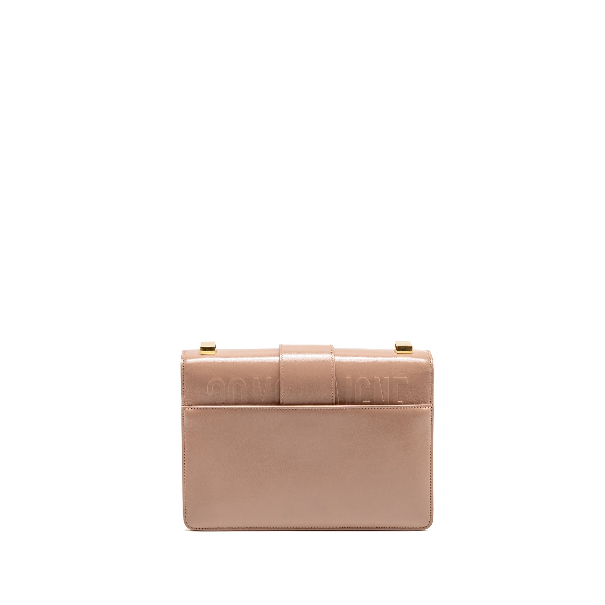 DIOR 30 MONTAIGNE BAG CALFSKIN DARK BEIGE GHW