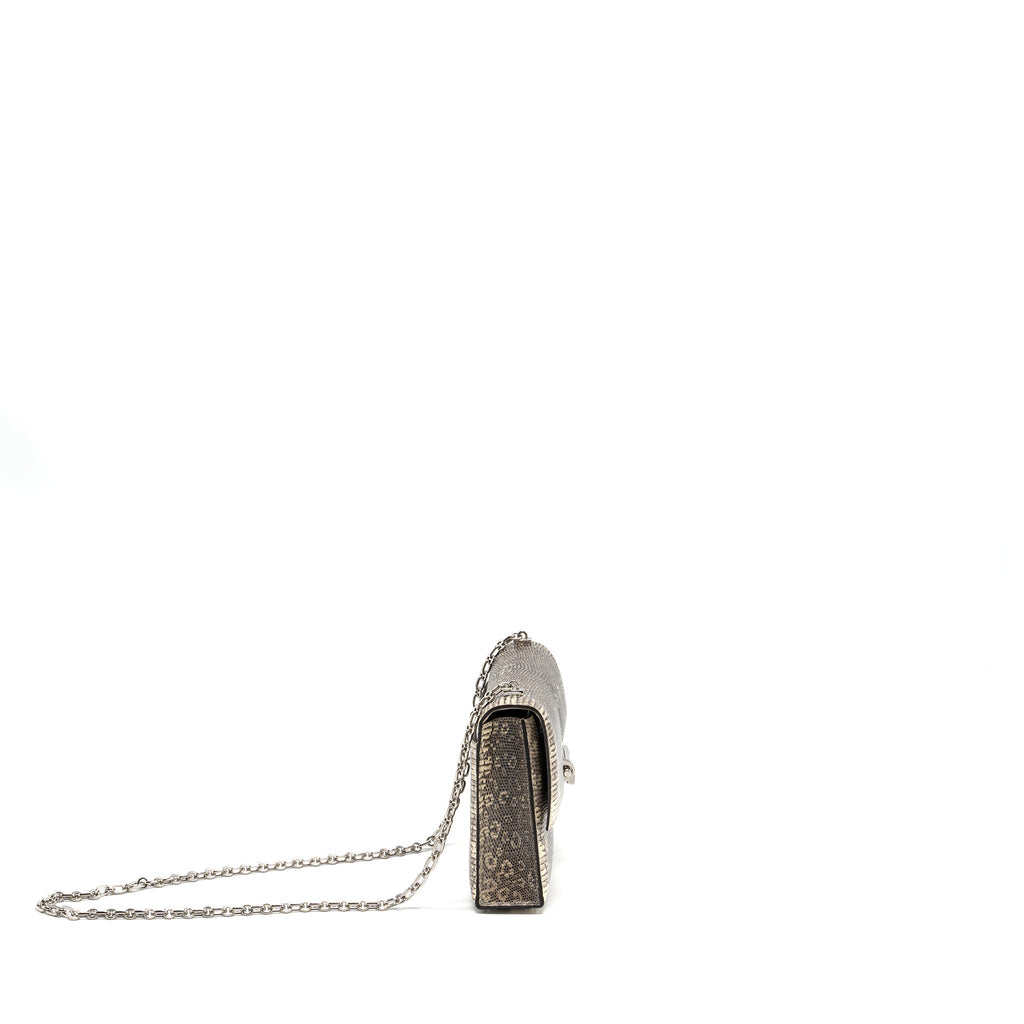 HERMES MINI VERROU LIZARD OMBRÉ SHW