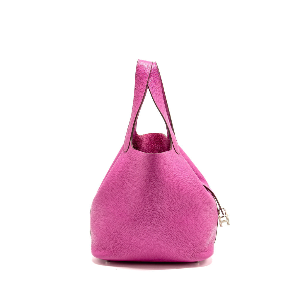 HERMES PICOTIN 22 LOCK BAG CLEMENCE MAGNOLIA SHW