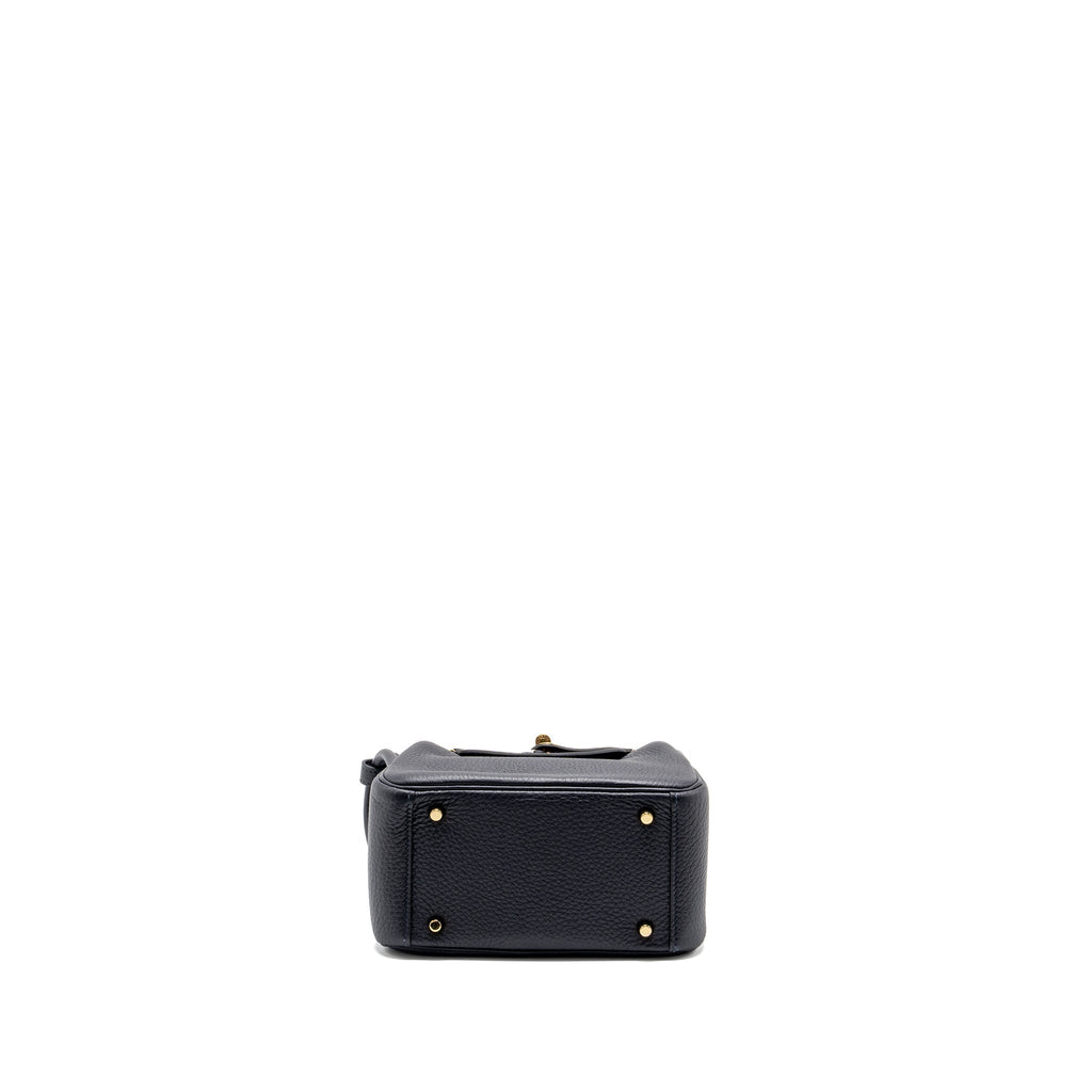 HERMES MINI LINDY CLEMENCE CABAN GHW
