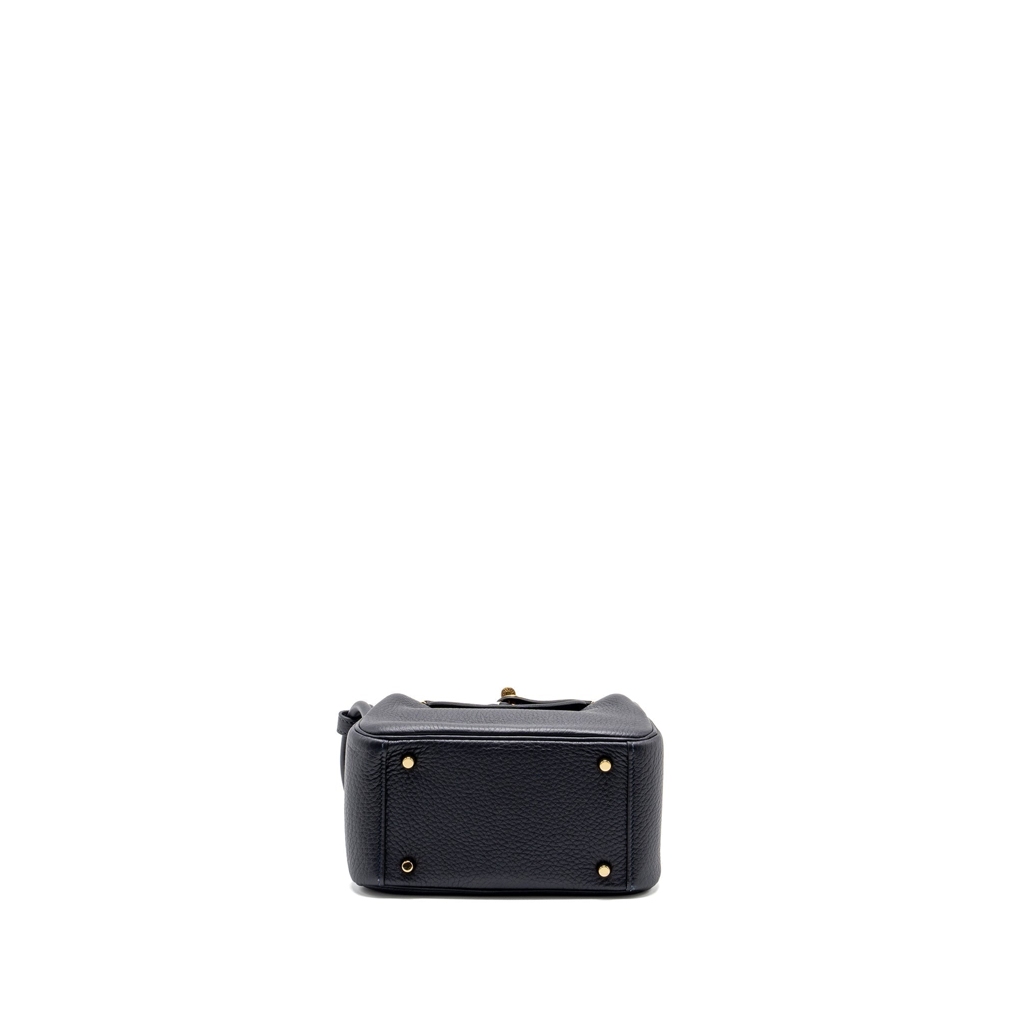 HERMES MINI LINDY CLEMENCE CABAN GHW