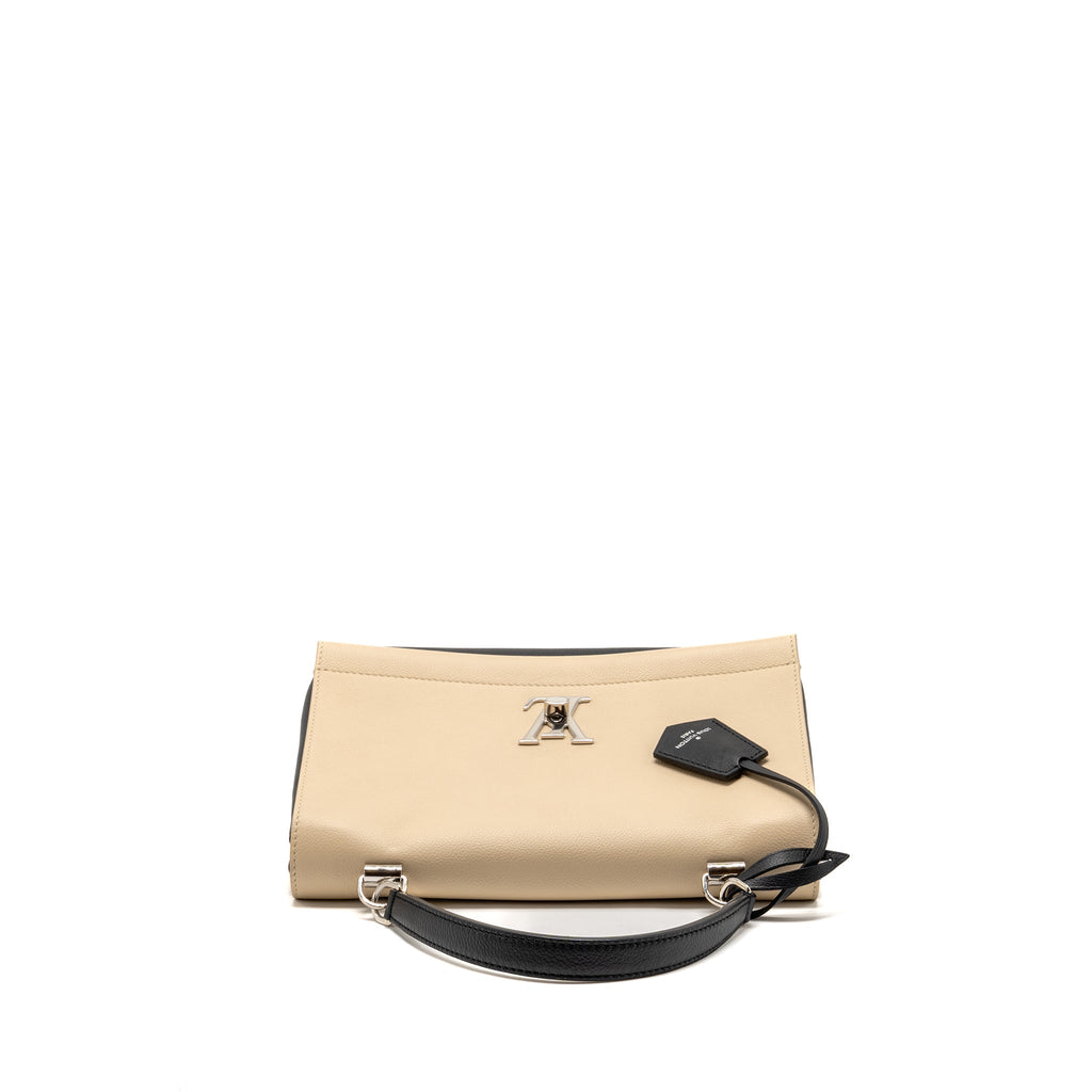 LOUIS VUITTON LOCK ME II CALFSKIN BLACK/VANILLA SHW