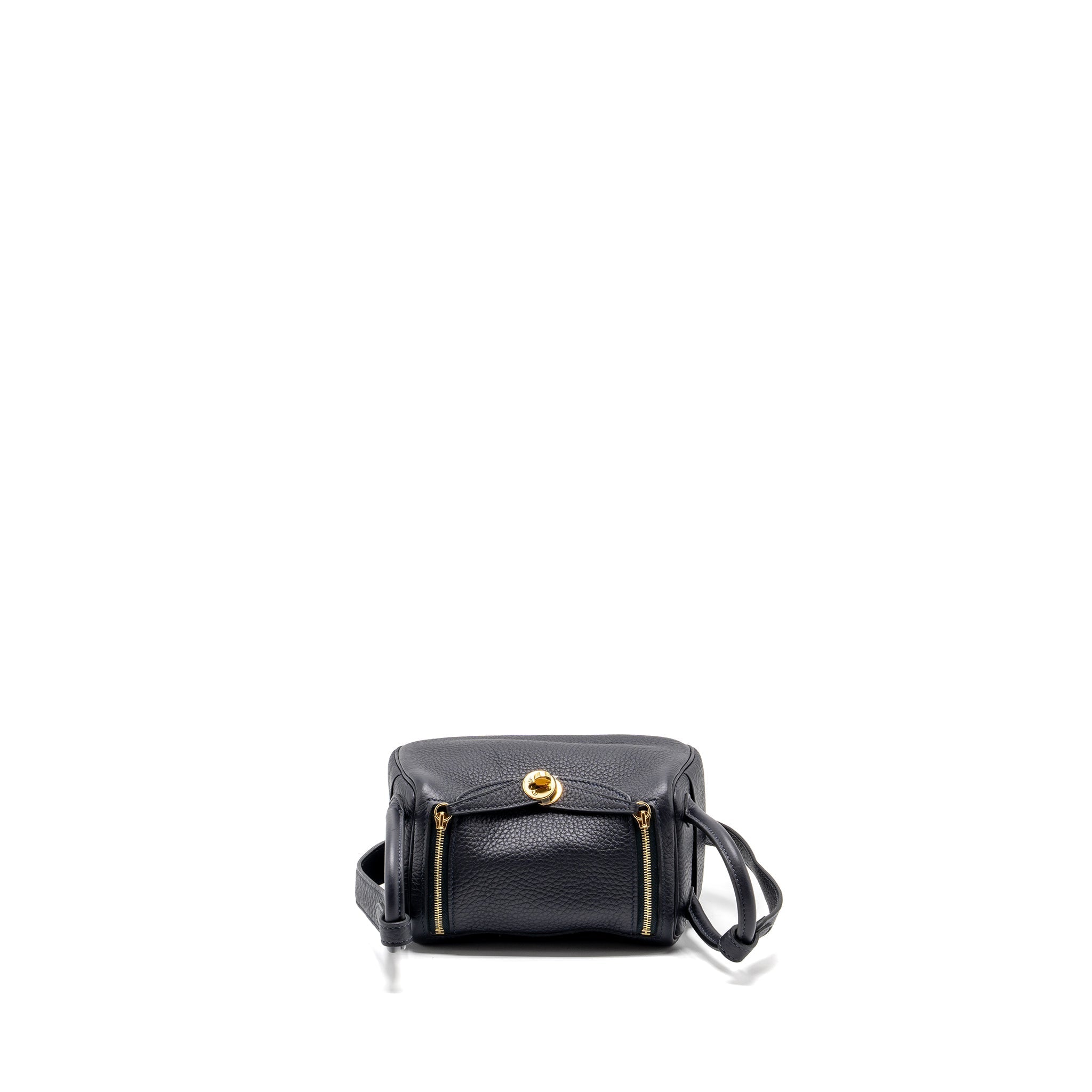 HERMES MINI LINDY CLEMENCE CABAN GHW