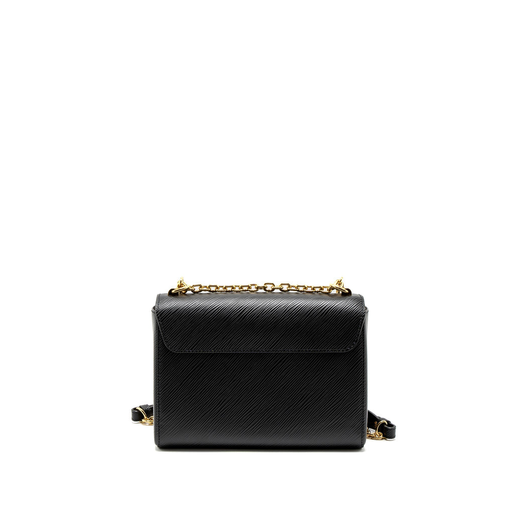 LOUIS VUITTON TWIST MM EPI BLACK GHW
