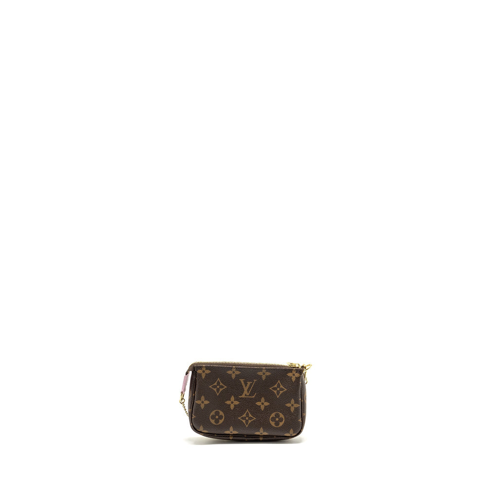 LOUIS VUITTON MINI POCHETTE ACCESSORIES 2021 CHRISTMAS LIMITED EDITION JAPANESE GARDEN SAKURA GHW