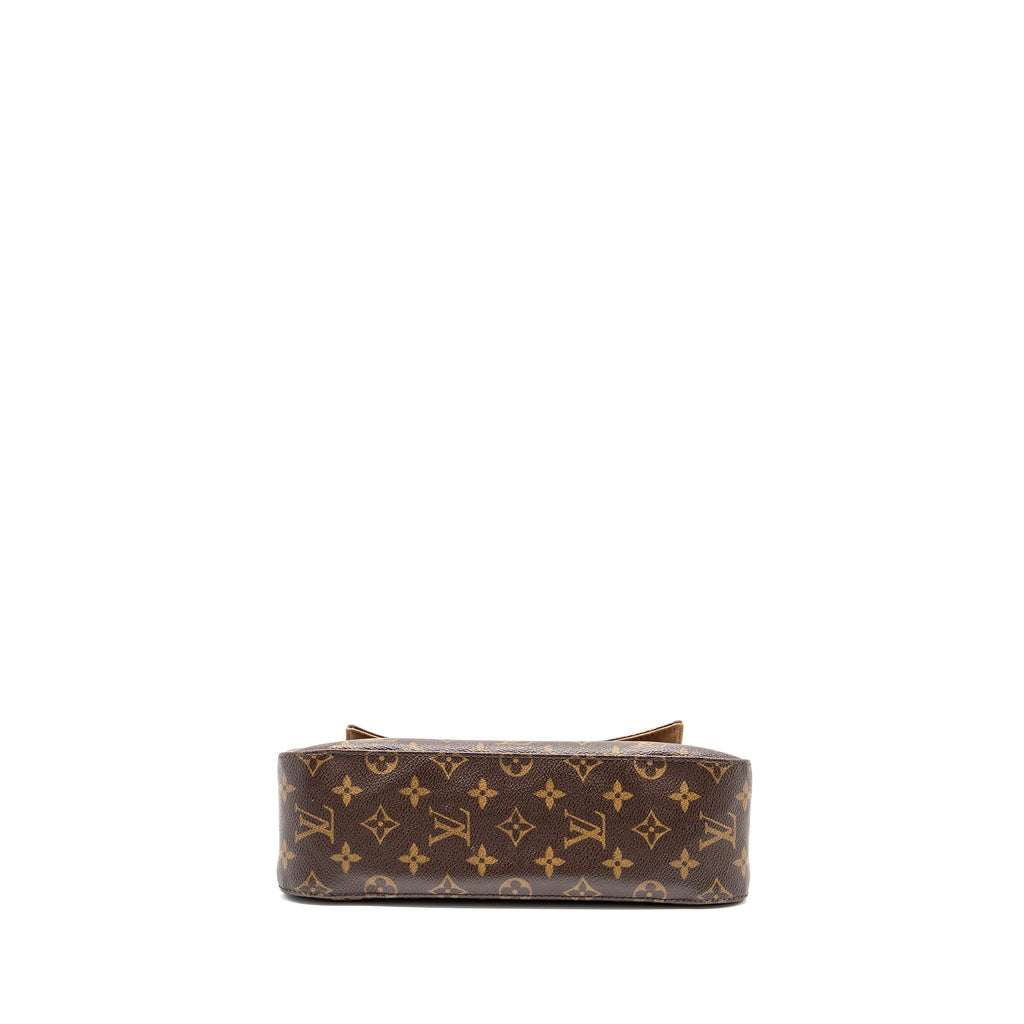 LOUIS VUITTON VINTAGE MINI LOOPING SHOULDER BAG MONOGRAM CANVAS GHW