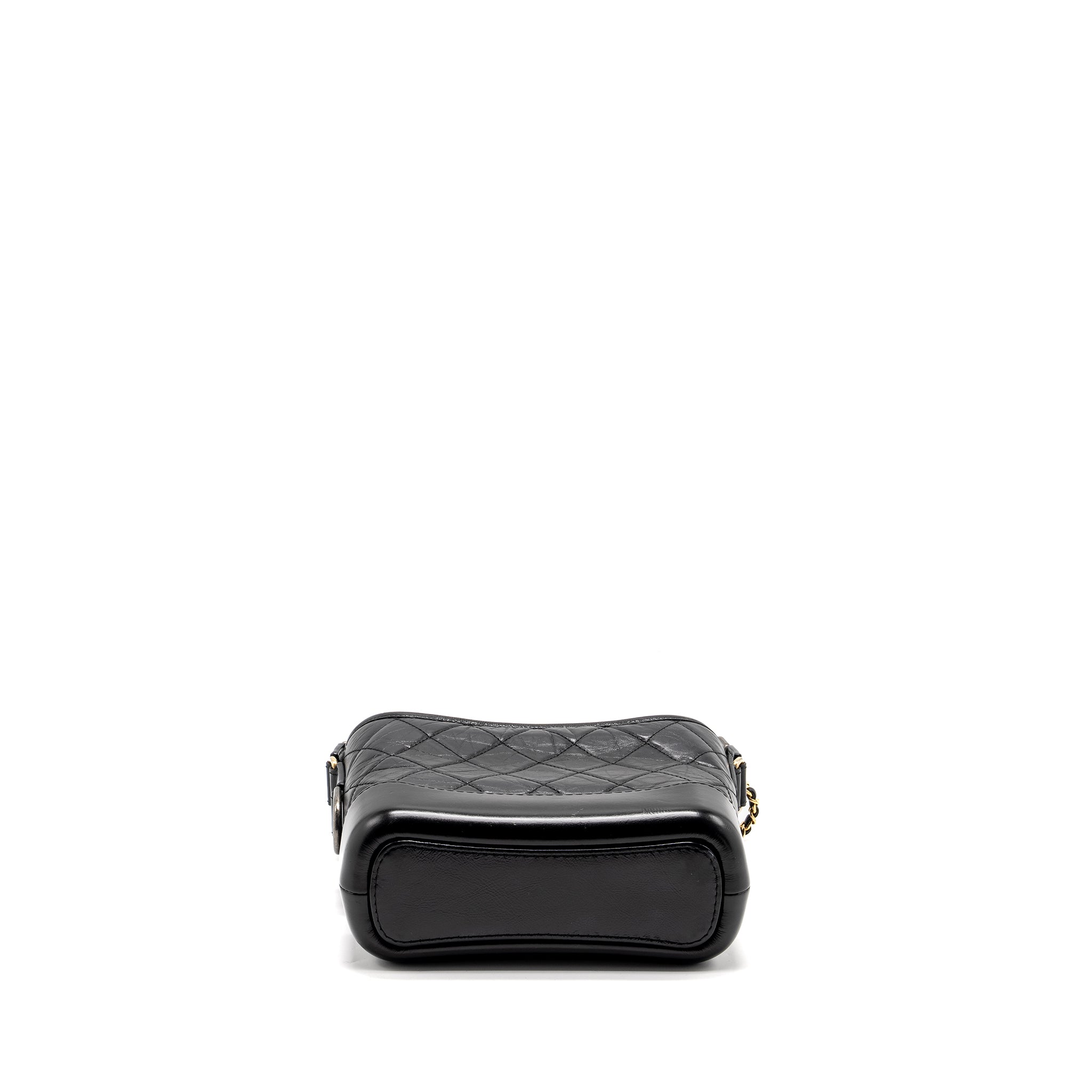 CHANEL SMALL GABRIELLE HOBO BAG CALFSKIN BLACK MULTICOLOUR HARDWARE