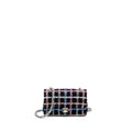 CHANEL MINI RECTANGULAR FLAP BAG TWEED BLACK MULTICOLOUR LGHW (MICROCHIP)