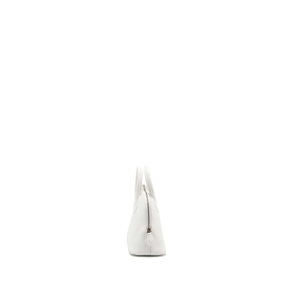 HERMES MINI BOLIDE EVERCOLOR NEW WHITE SHW