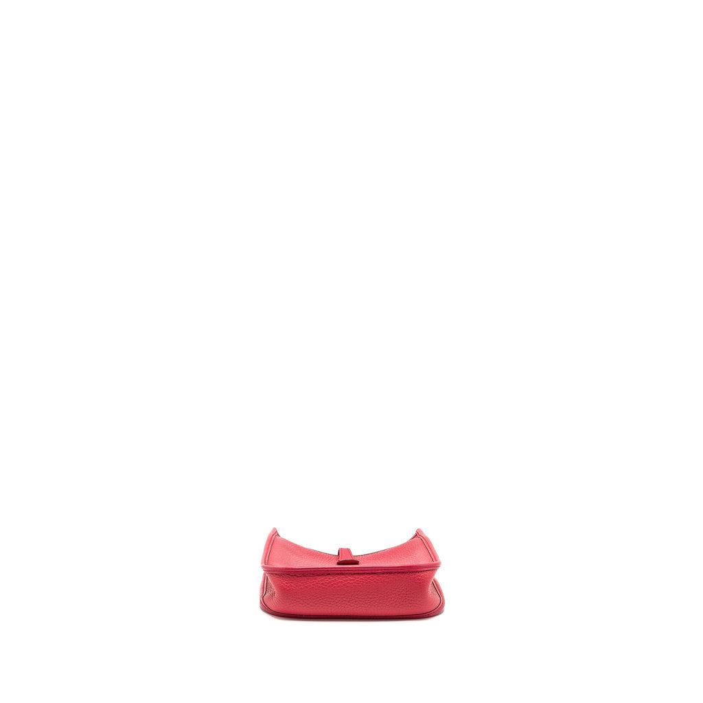 HERMES MINI EVELYNE CLEMENCE ROSE EXTREME SHW