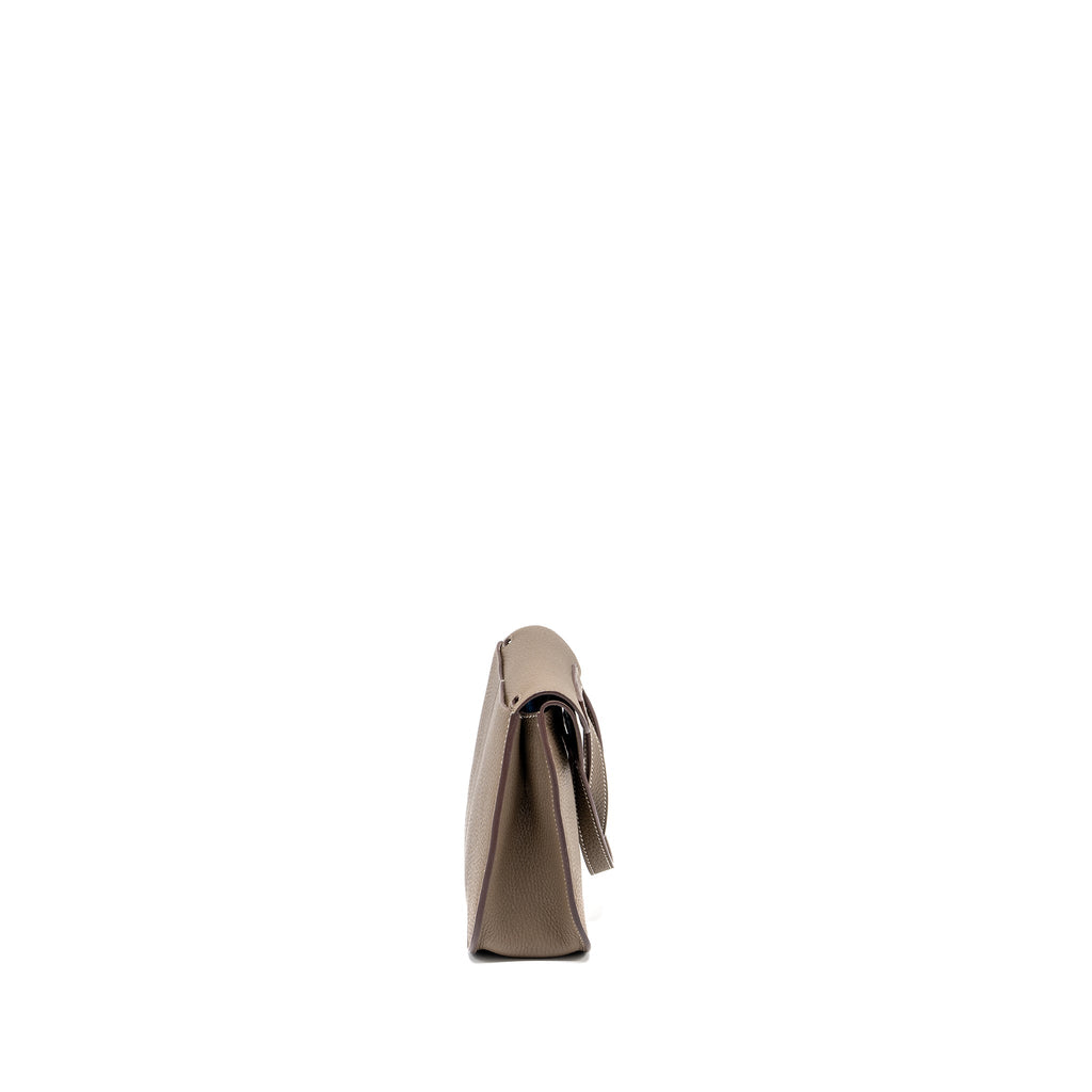 HERMES HALZAN 25 CLEMENCE ETOUPE GHW