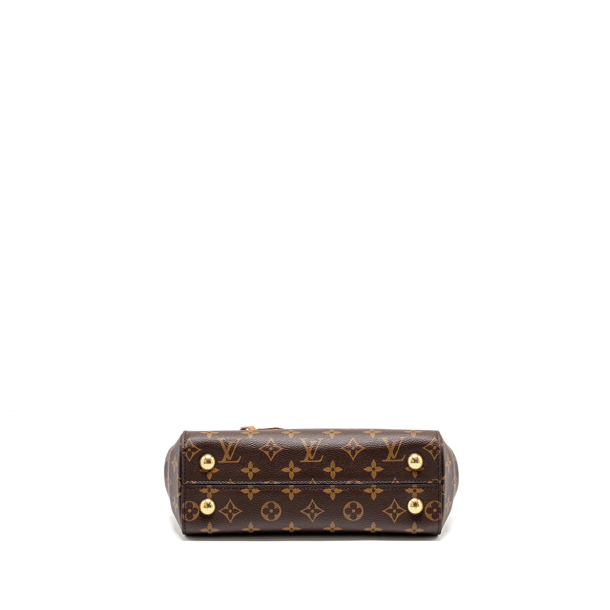 LOUIS VUITTON CLUNY BB MONOGRAM CANVAS WITH PINK STRAP GHW