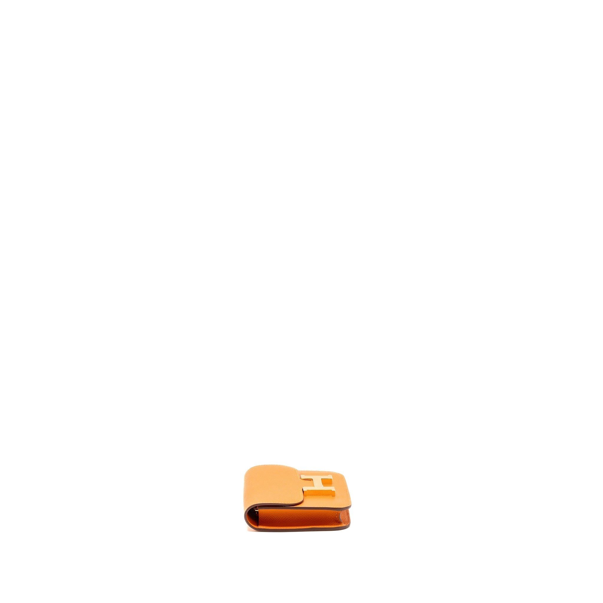 HERMES CONSTANCE SLIM EPSOM ORANGE GHW