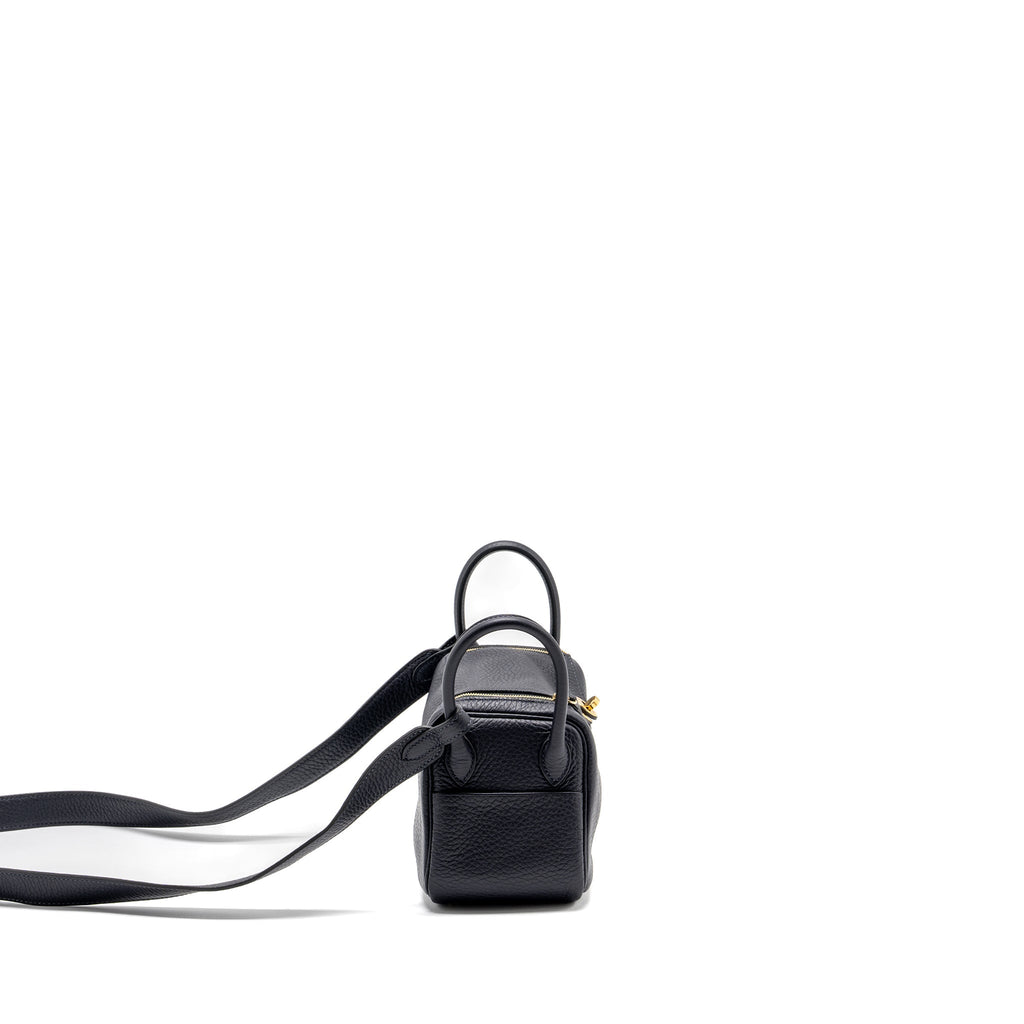 HERMES MINI LINDY CLEMENCE CABAN GHW