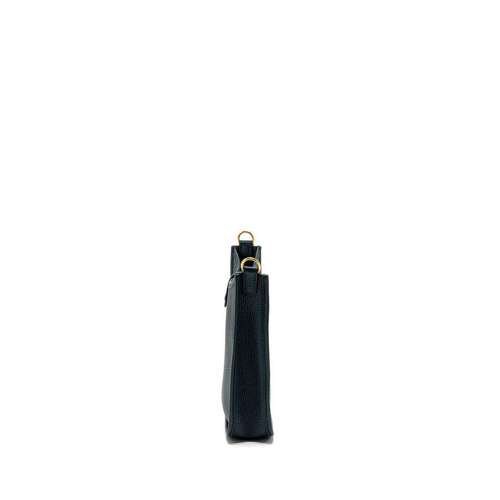 HERMES MINI EVELYNE CLEMENCE VERT CYPRES GHW