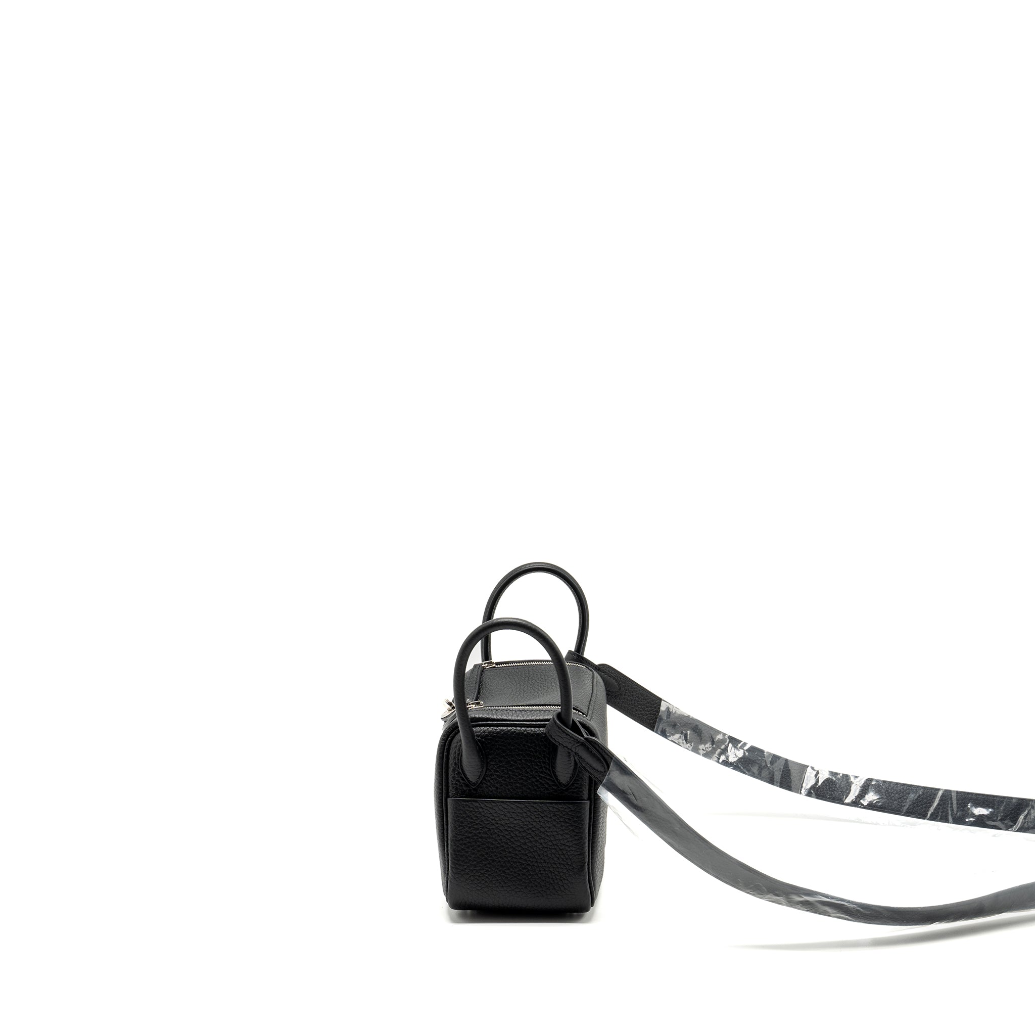 HERMES MINI LINDY CLEMENCE BLACK SHW