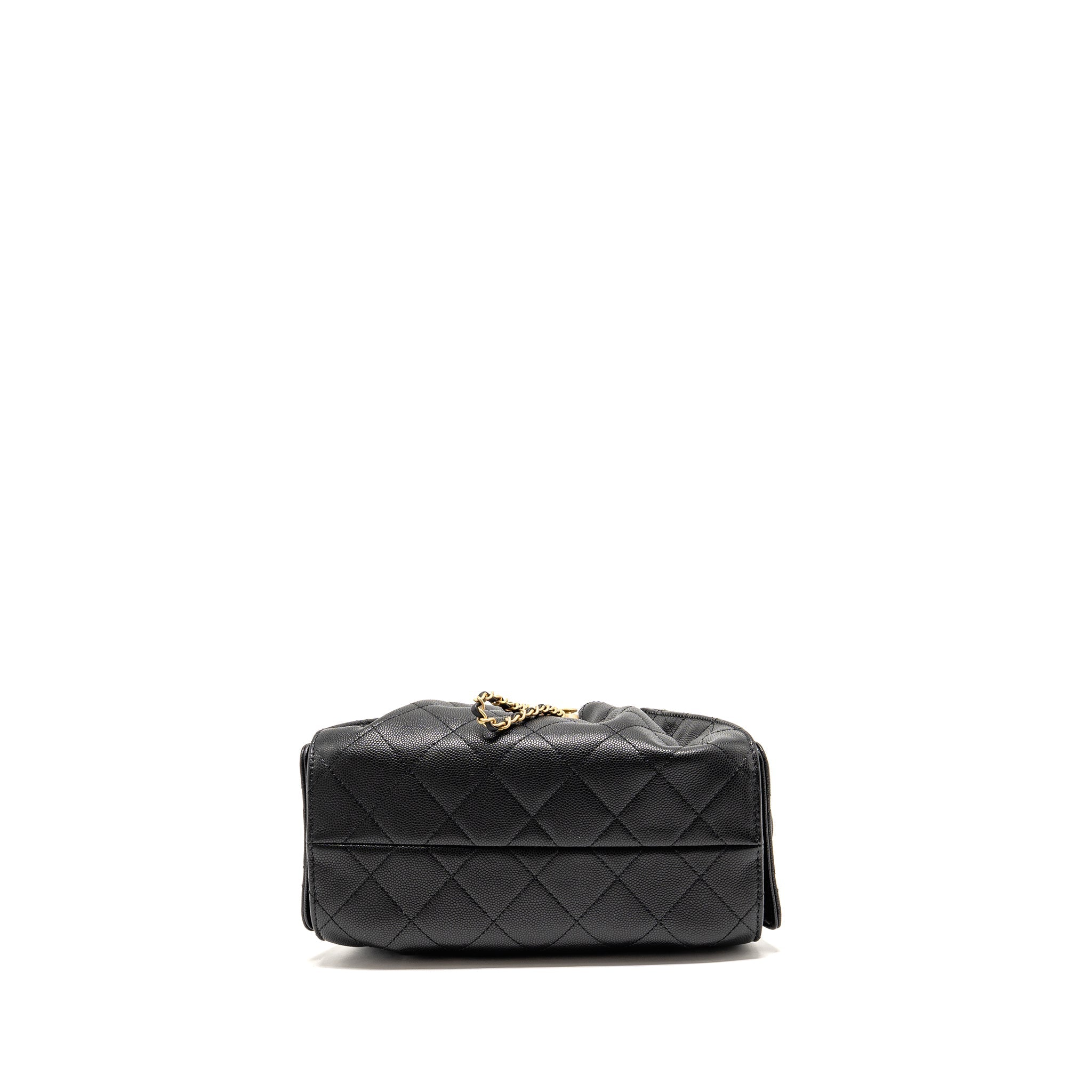 CHANEL MINI 25 BAG CAVIAR BLACK GHW (MICROCHIP)