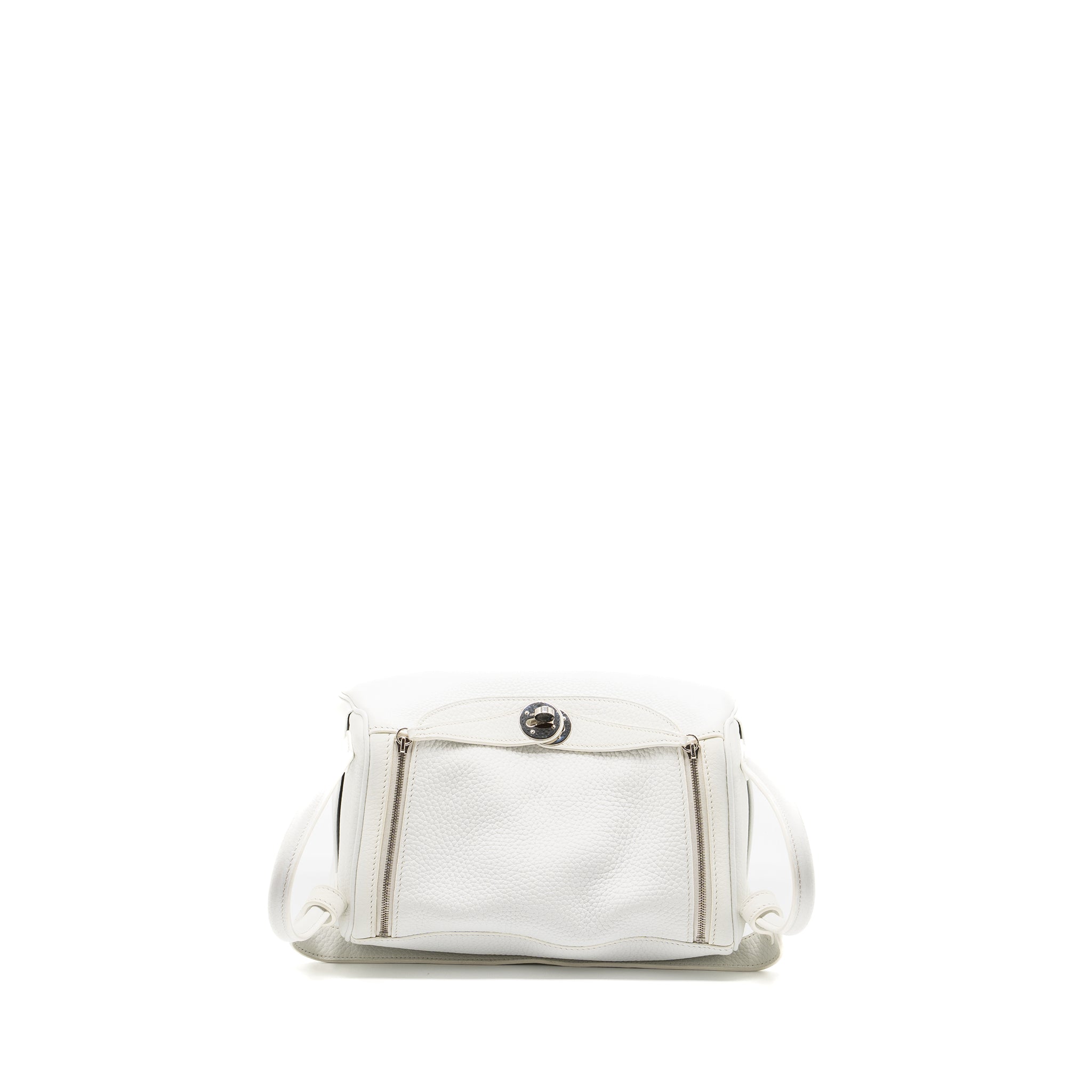 HERMES LINDY 26 CLEMENCE BLANC SHW