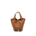 HERMES PICOTIN 18 LOCK BAG CLEMENCE GOLD/NATA SHW