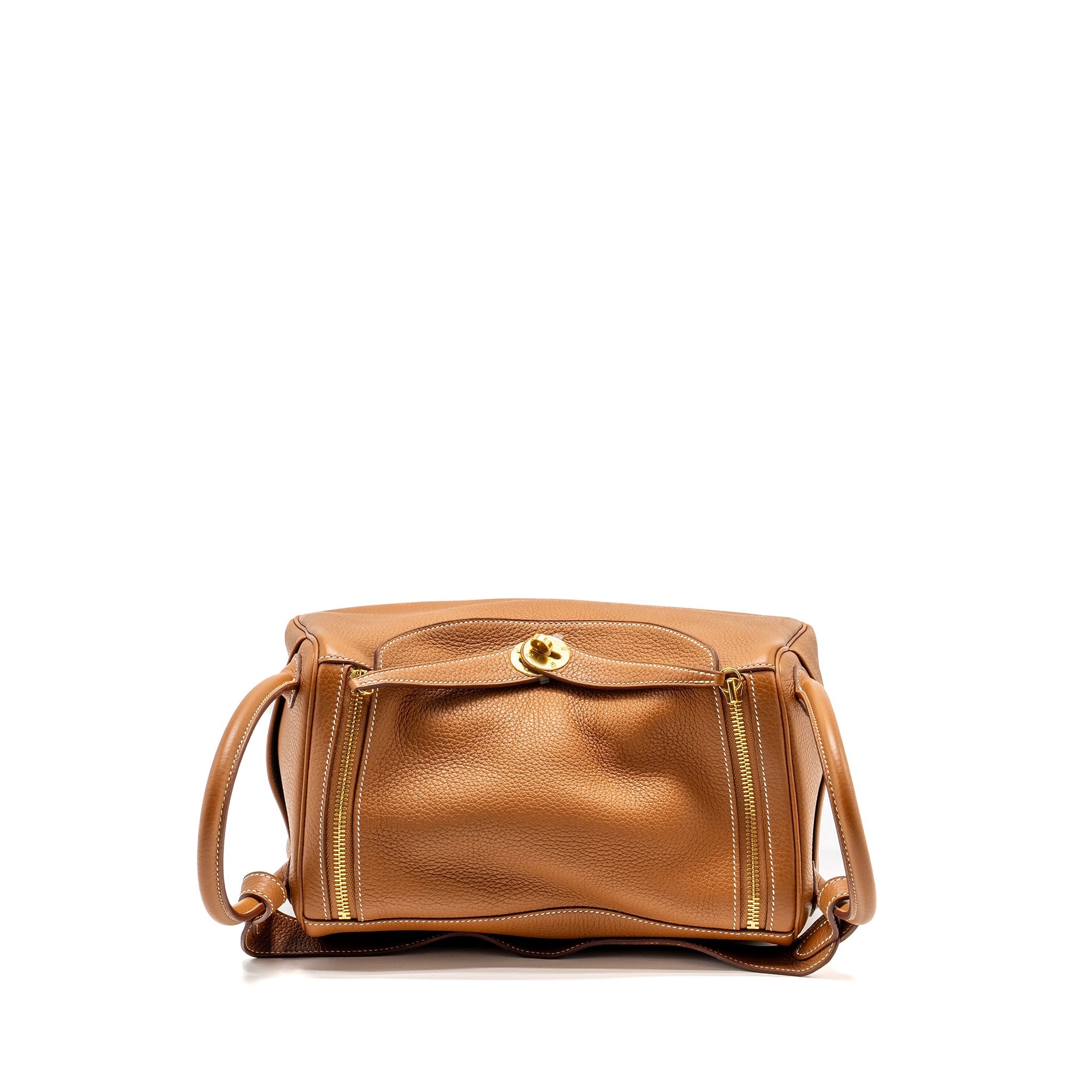 HERMES LINDY 30 CLEMENCE GOLD GHW