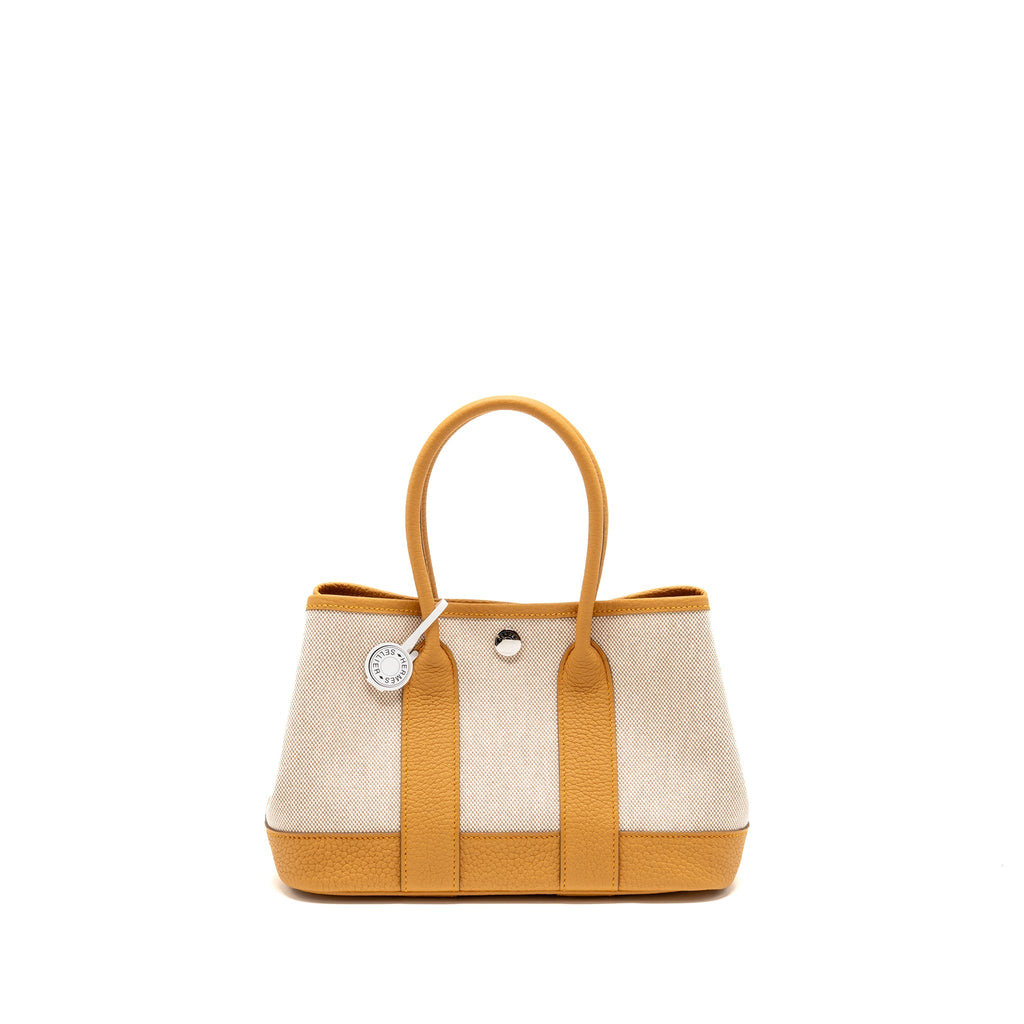 HERMES NEO GARDEN PARTY 23 CANVAS/NEGONDA BEIGE/NATUREL SABLE SHW