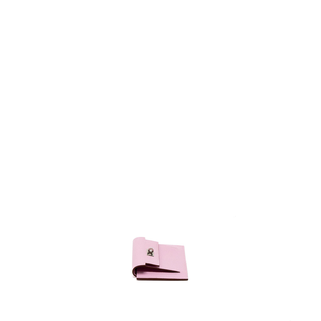 HERMES KELLY POCKET COMPACT EPSOM X9 MAUVE SYLVESTRE SHW