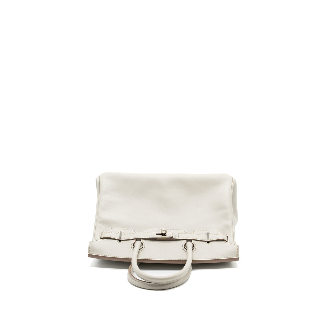 HERMES BIRKIN 30 SWIFT GRIS PERLE SHW