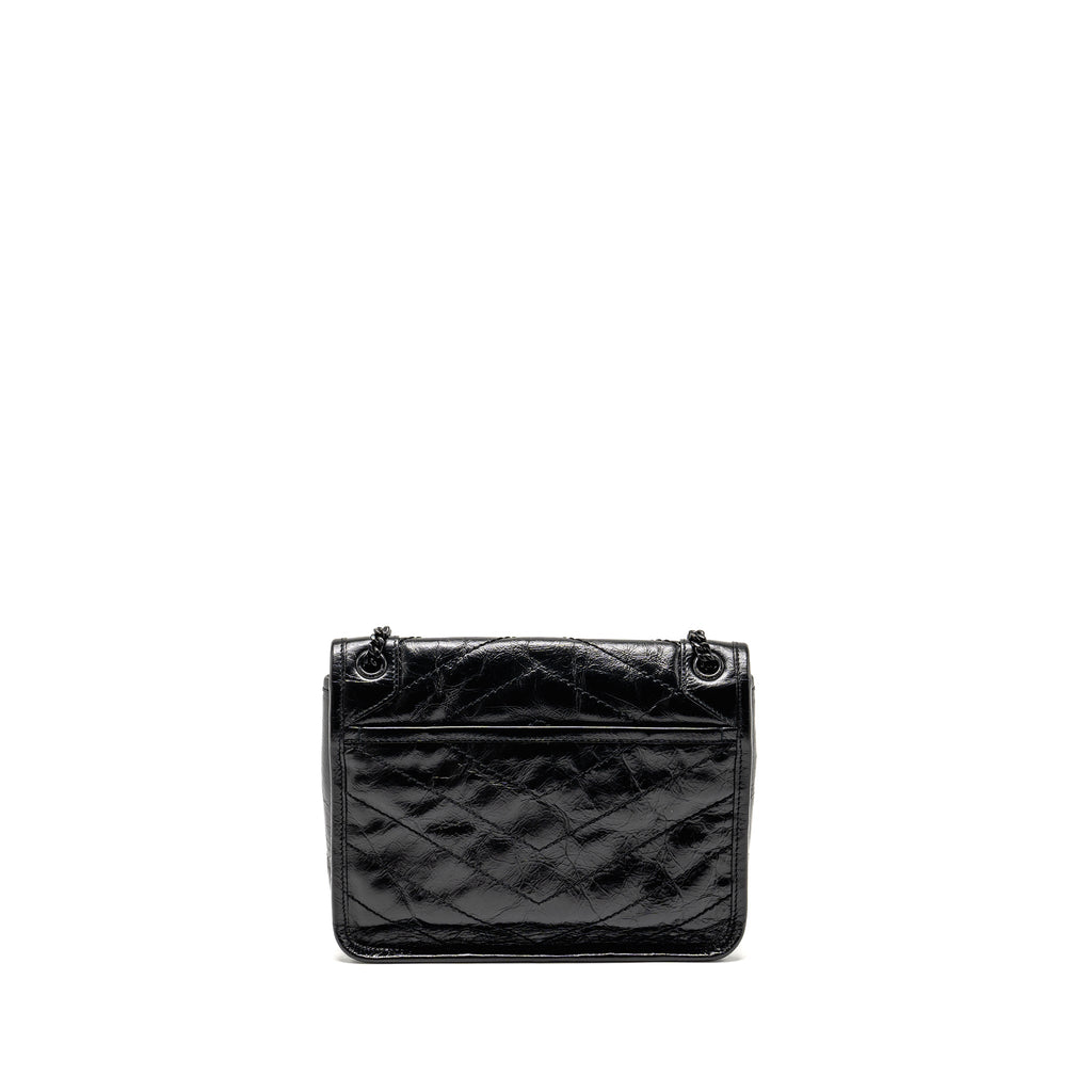 SAINT LAURENT/YSL BABY NIKI BAG CALFSKIN SO BLACK