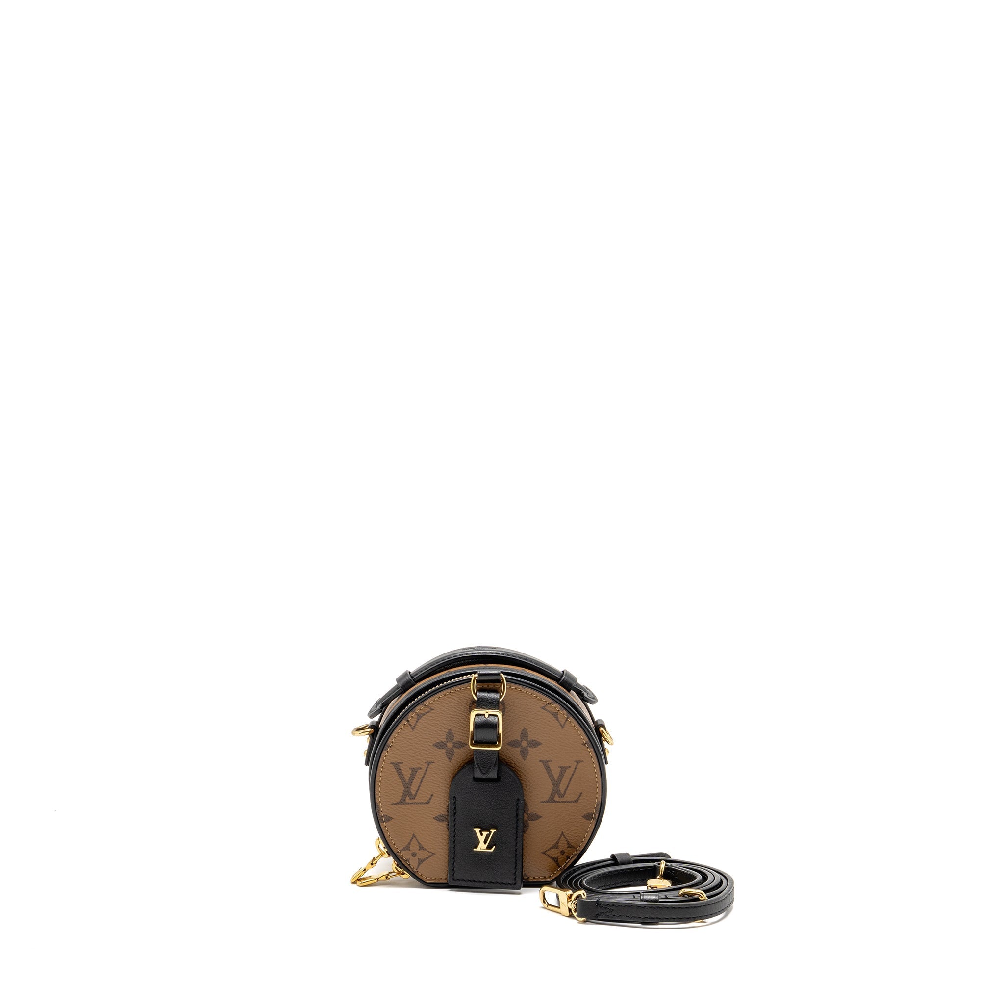 LOUIS VUITTON MINI BOITE CHAPEAU MONOGRAM REVERSE CANVAS GHW