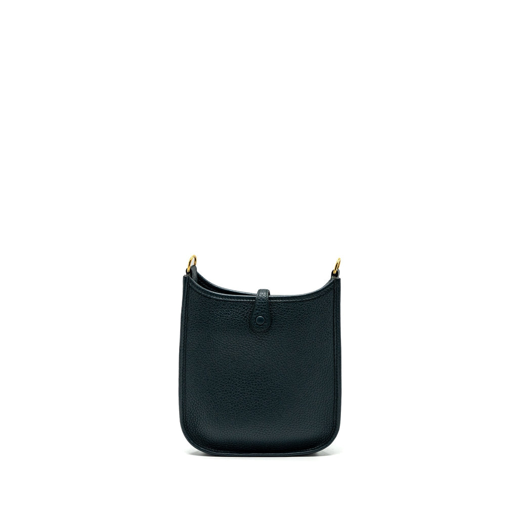 HERMES MINI EVELYNE CLEMENCE VERT CYPRES GHW