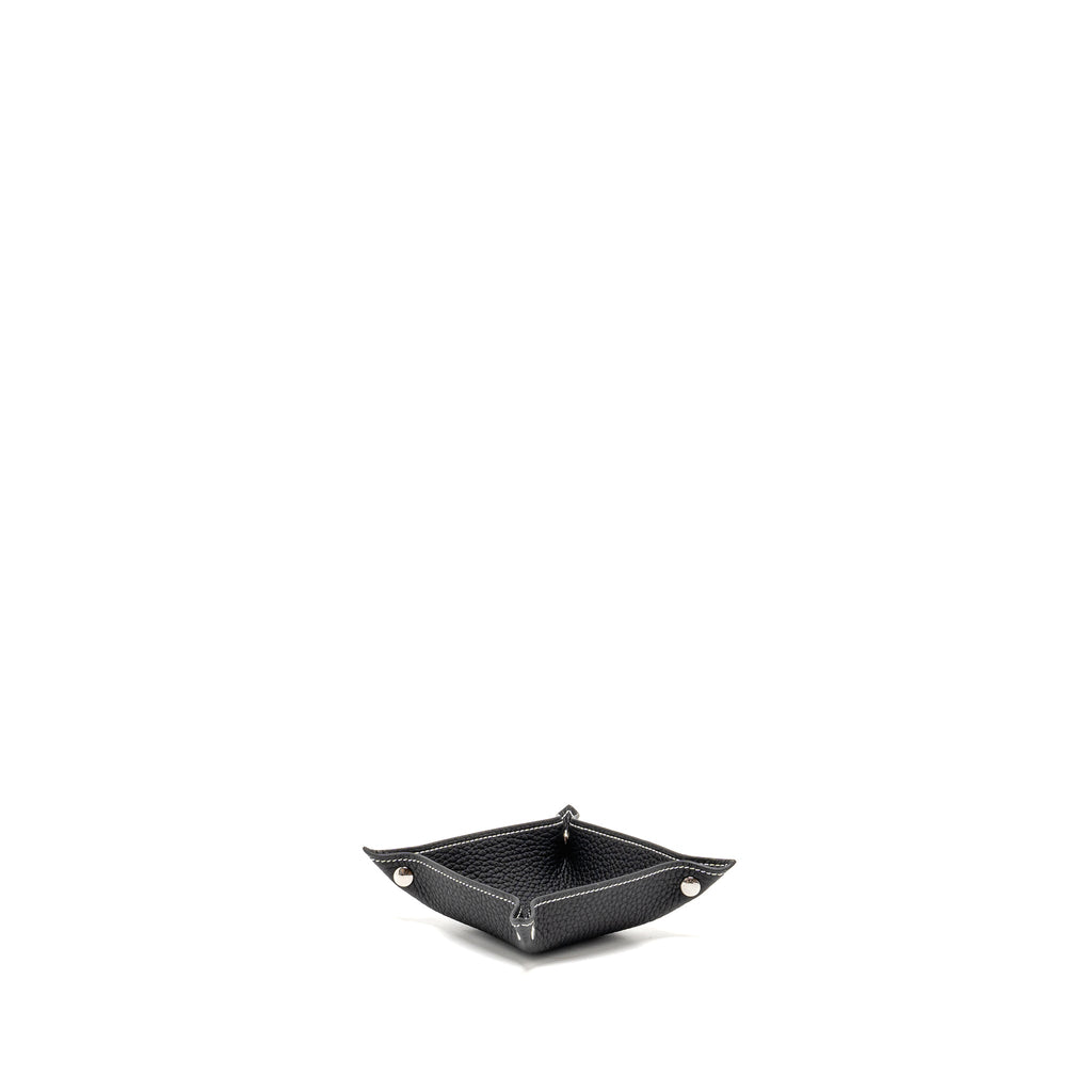 HERMES H EVELYNE MINI CHANGE TRAY CLEMENCE BLACK SHW