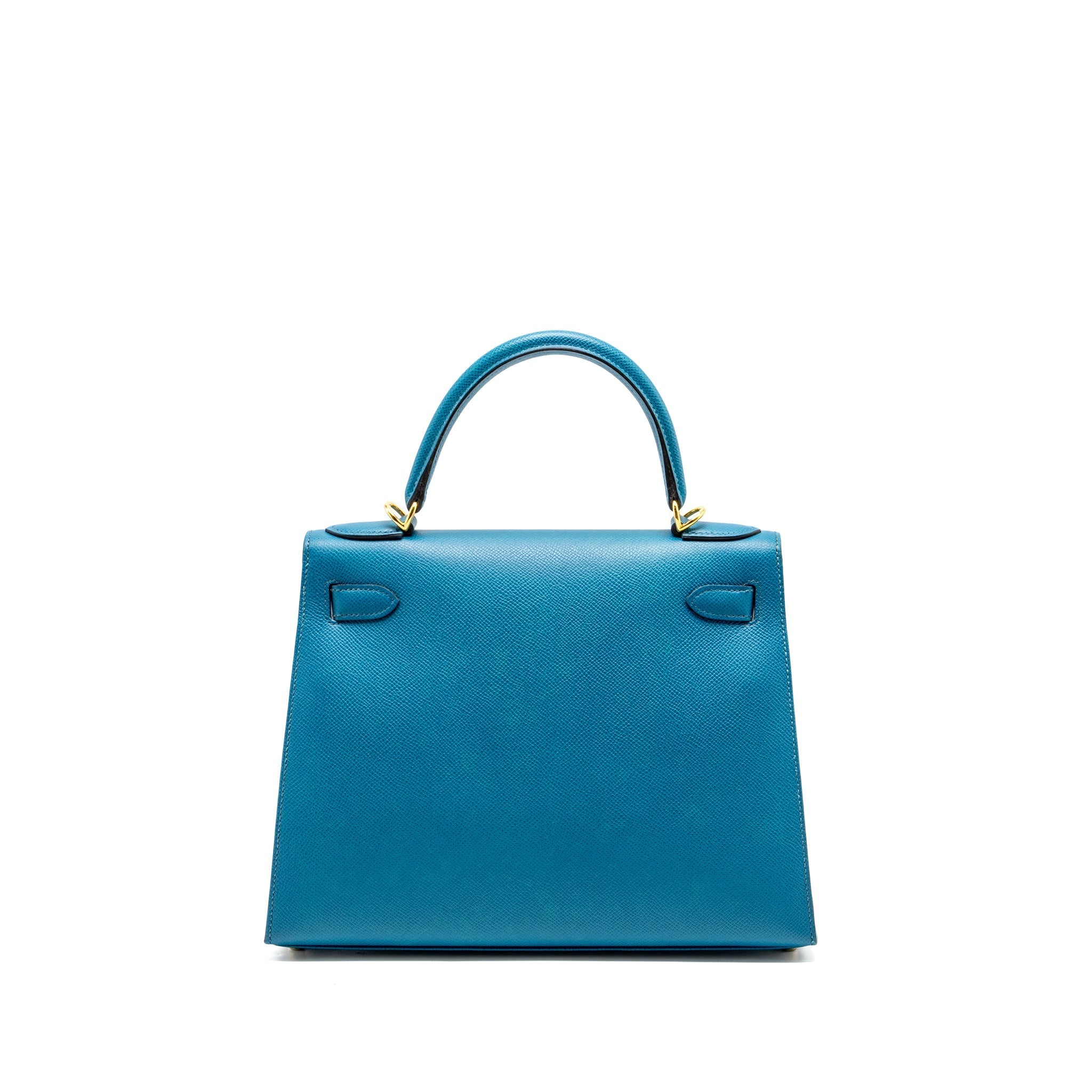HERMES KELLY 28 EPSOM BLUE IZMIR GHW