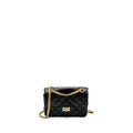 CHANEL MINI 2.55 REISSUE FLAP BAG AGED CALFSKIN BLACK GHW (MICROCHIP)