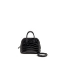 HERMES MINI BOLIDE ALLIGATOR MISSISSIPPIENSIS MAT BLACK SHW