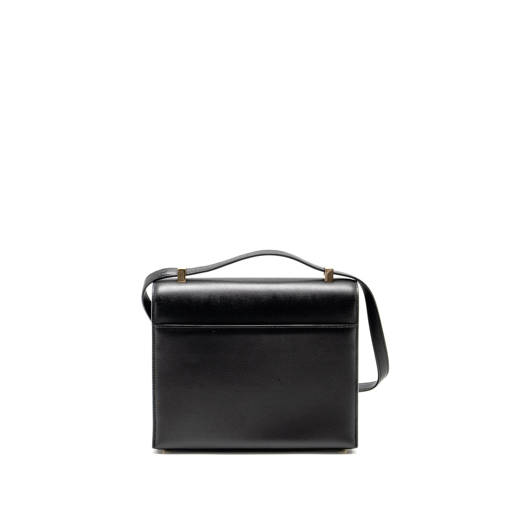 HERMES VERROU 21 BAG ALLEGRETTO PERMABRASS BLACK LGHW