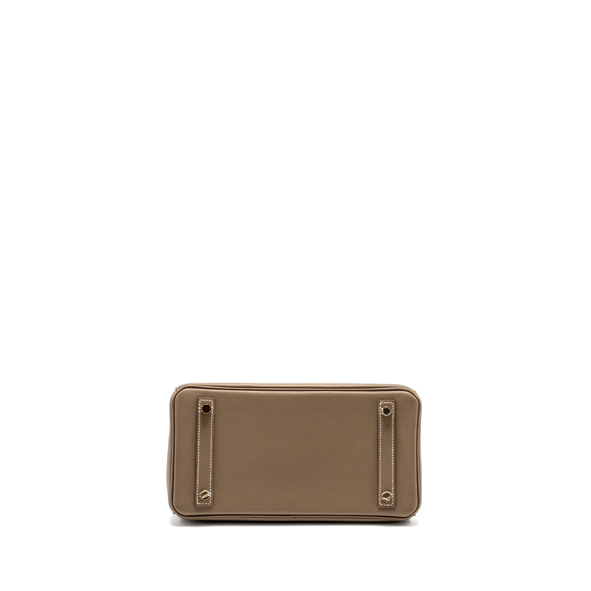 HERMES BIRKIN 25 SWIFT ETOUPE GHW
