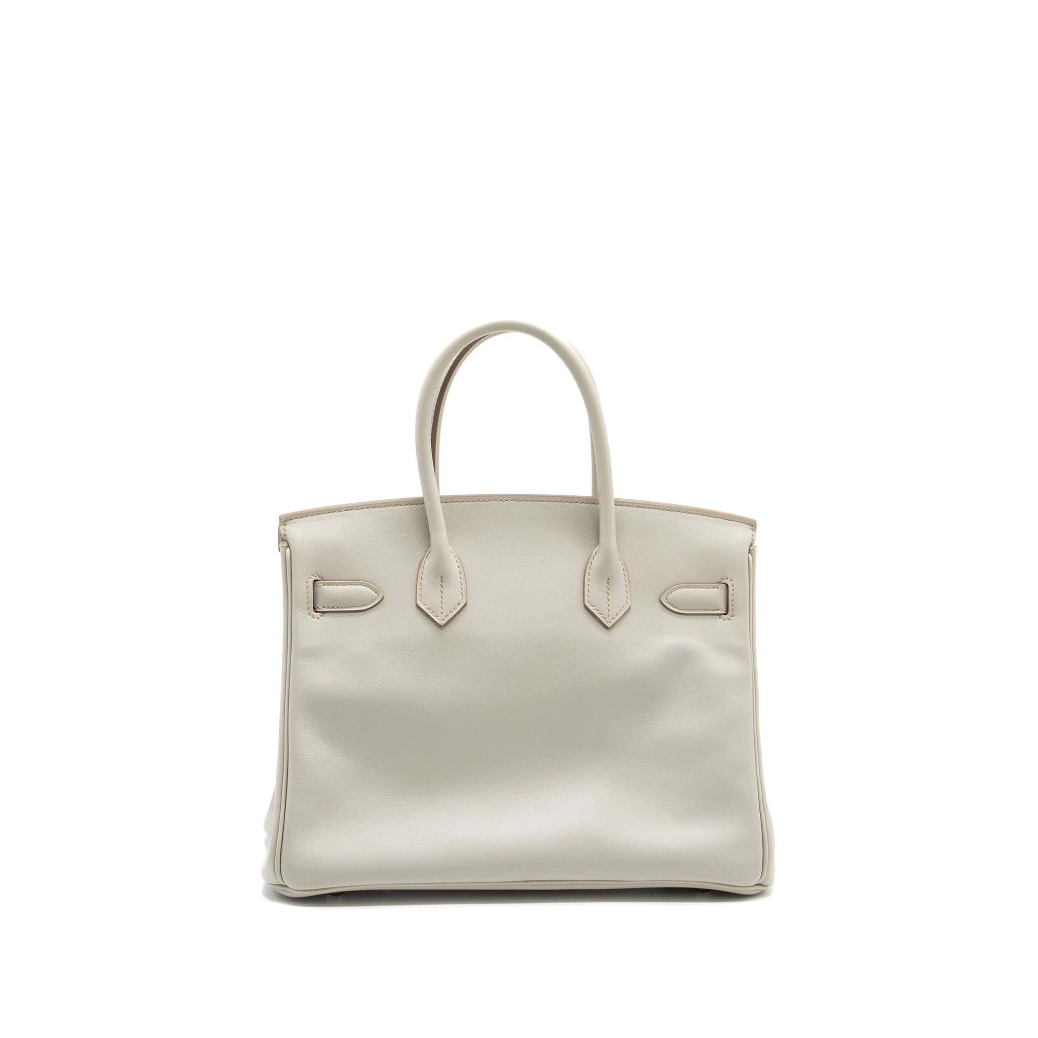 HERMES BIRKIN 30 SWIFT GRIS PERLE SHW