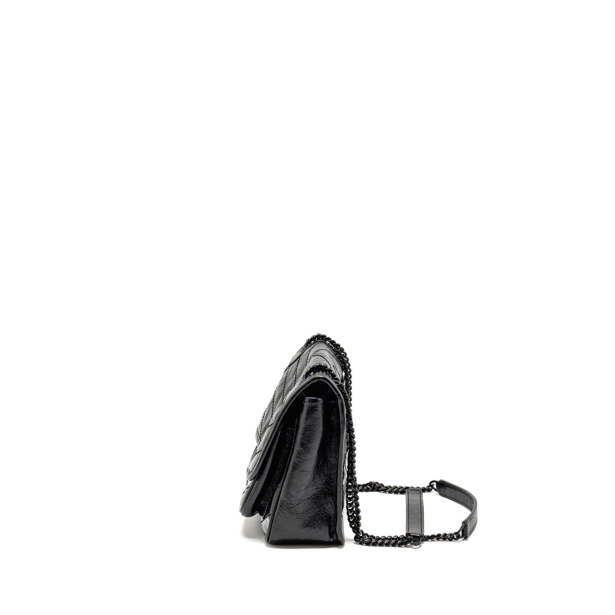 SAINT LAURENT/YSL BABY NIKI BAG CALFSKIN SO BLACK