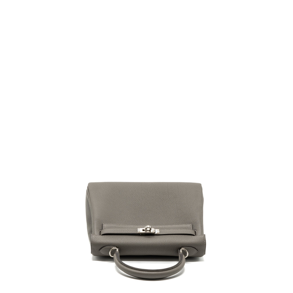 HERMES KELLY 25 TOGO GRIS MEYER SHW